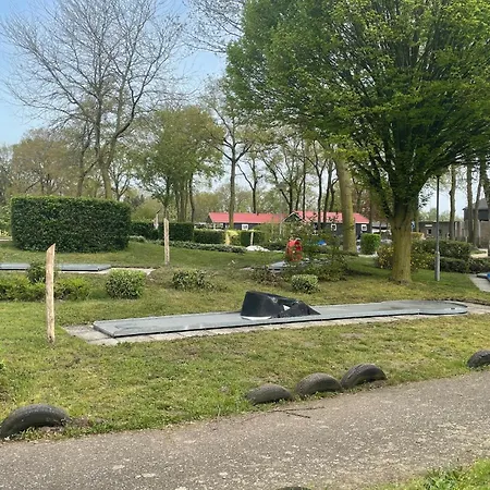 Lovely Stacaravan In With Wifi Campsite Zeeland